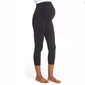 Zella ‘Live In' Maternity Crop Leggings Black XS